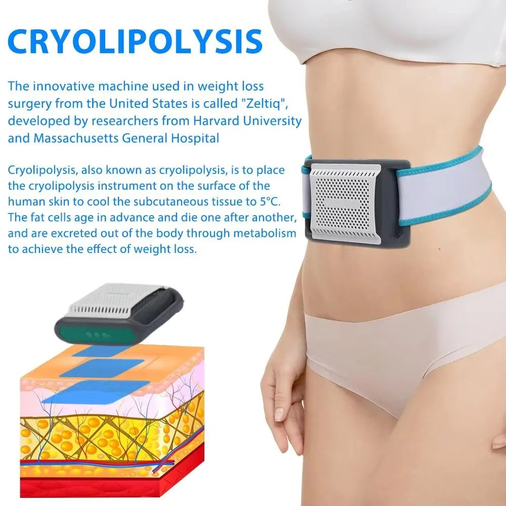 Close-up of CryoContour Pro cooling head and ergonomic handle